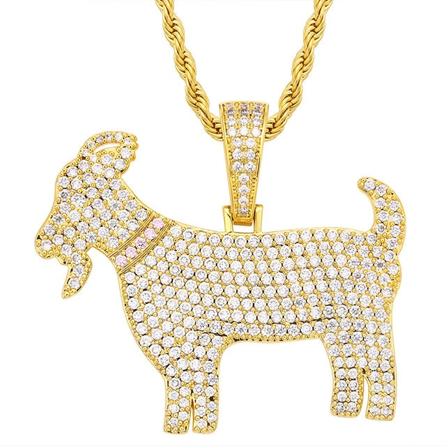 Flat GOAT Pendant - Different Drips