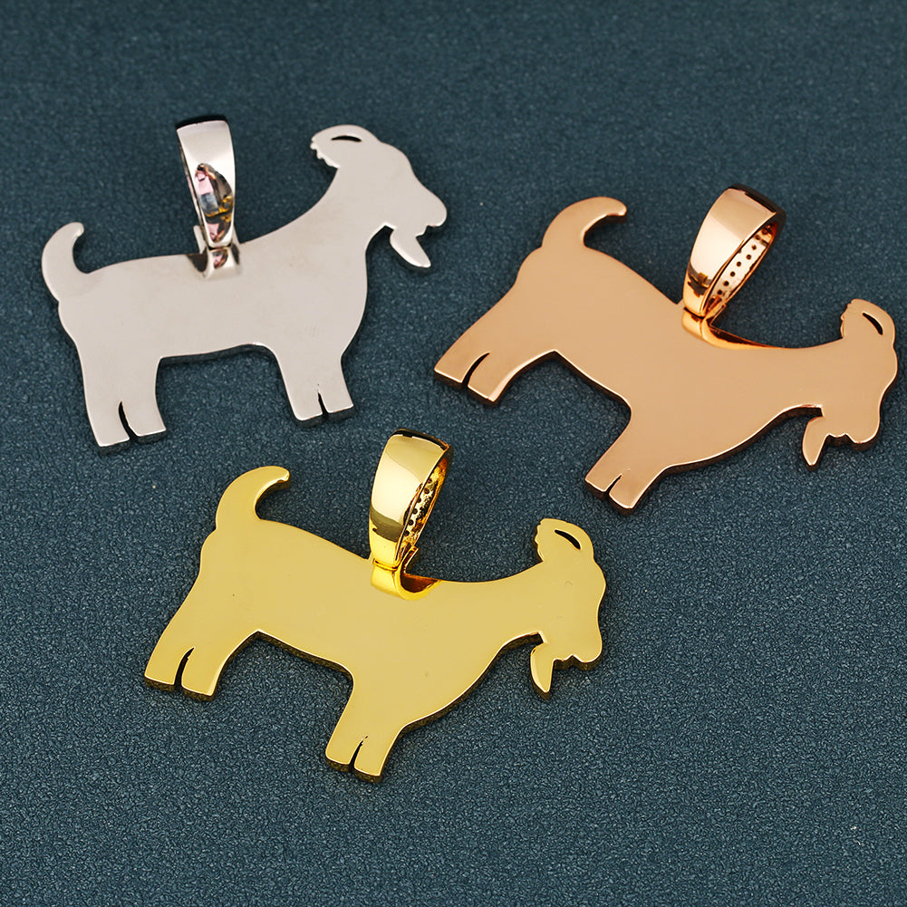 Flat GOAT Pendant - Different Drips