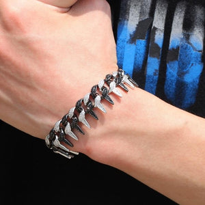 19mm Thorns Miami Cuban Bracelet - Different Drips