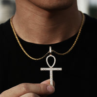 Thumbnail for Big Ankh Cross Pendant - Different Drips