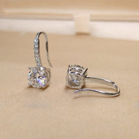Thumbnail for Women's Round Cut Drop Earrings - Different Drips