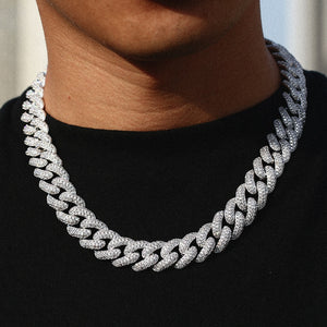 15mm Miami Cuban Link Chain - Different Drips