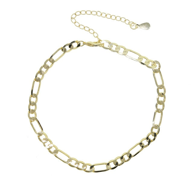 Women's Solid Figaro Anklet - Different Drips