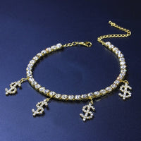 Thumbnail for Women's Dollar Sign Anklet - Different Drips
