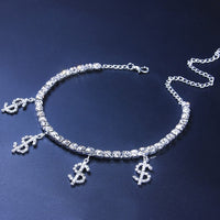 Thumbnail for Women's Dollar Sign Anklet - Different Drips
