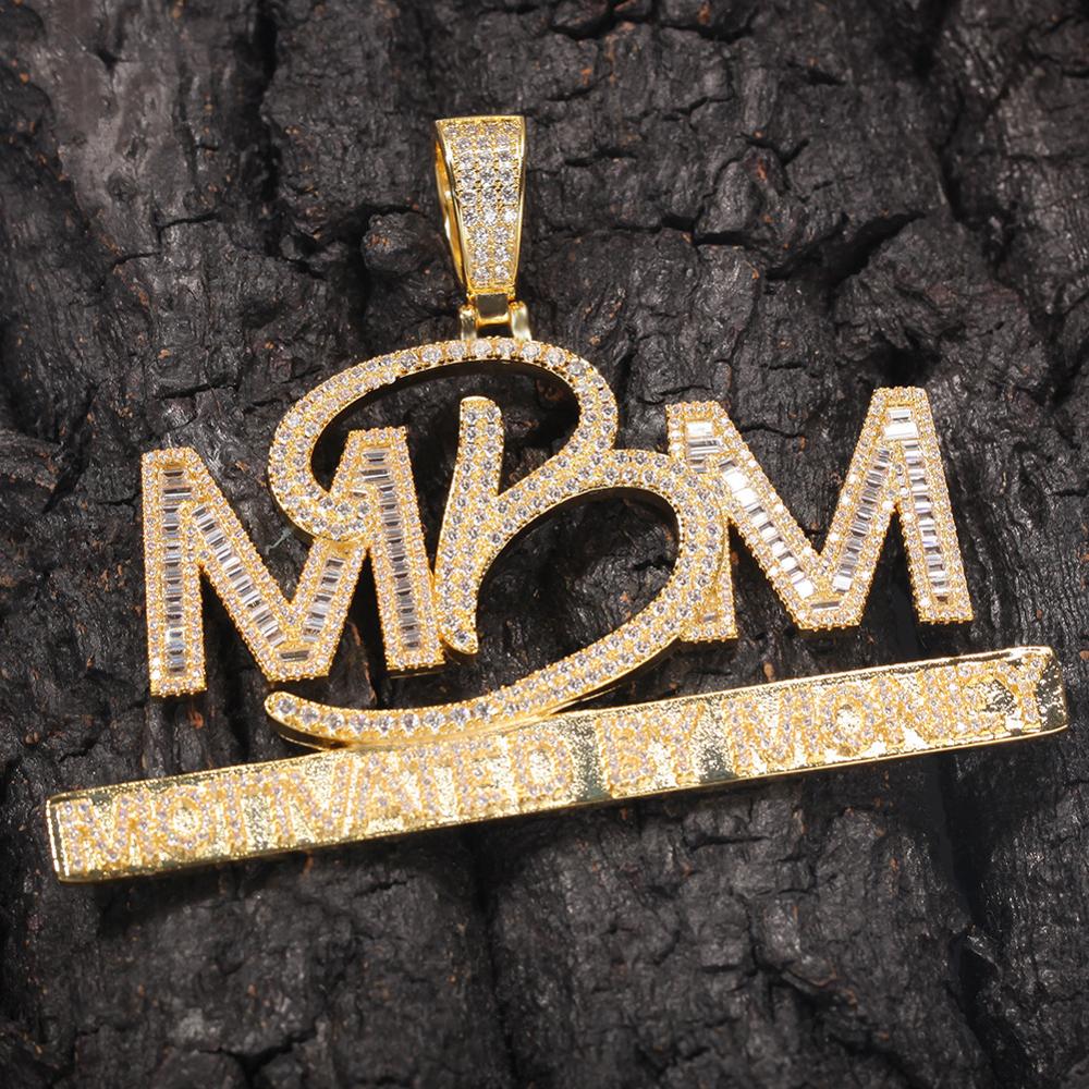 Iced Out MBM Pendant - Different Drips
