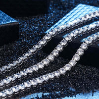 Thumbnail for 3-6mm Solid 925 Sterling Silver Tennis Chain - Different Drips