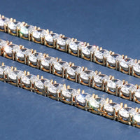 Thumbnail for 3-6mm Solid 925 Sterling Silver Tennis Chain - Different Drips