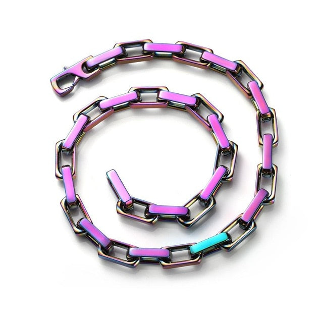 10mm Rainbow Box Chain - Different Drips