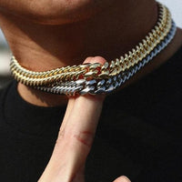 Thumbnail for 10mm Solid Miami Cuban Chain - Different Drips