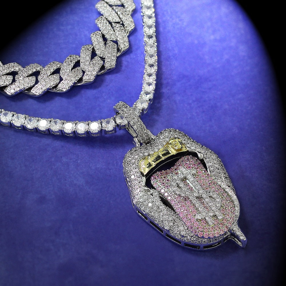 Iced Out Tongue - Different Drips
