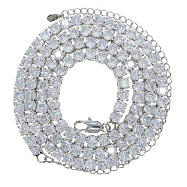 Women's 5mm Tennis Waist Chain - Different Drips