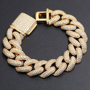 20mm Miami Cuban Bracelet - Different Drips