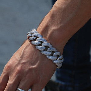 20mm Miami Cuban Bracelet - Different Drips