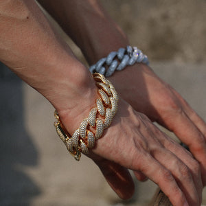 20mm Miami Cuban Bracelet - Different Drips