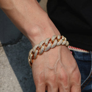 20mm Miami Cuban Bracelet - Different Drips