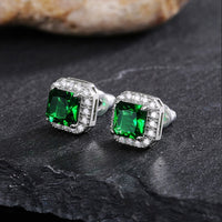 Thumbnail for Women's Emerald Earrings - Different Drips
