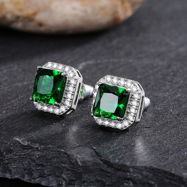 Women's Emerald Earrings - Different Drips