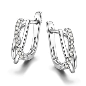 Women's 925 Sterling Silver Traverse Earrings - Different Drips