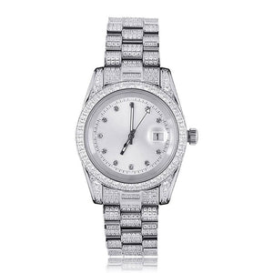 Iced Out Presidential Watch - Different Drips