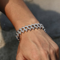 Thumbnail for 18mm Spiked Cuban Link Bracelet - Different Drips
