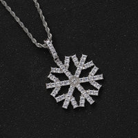 Thumbnail for Baguette Snowflake Pendant - Different Drips
