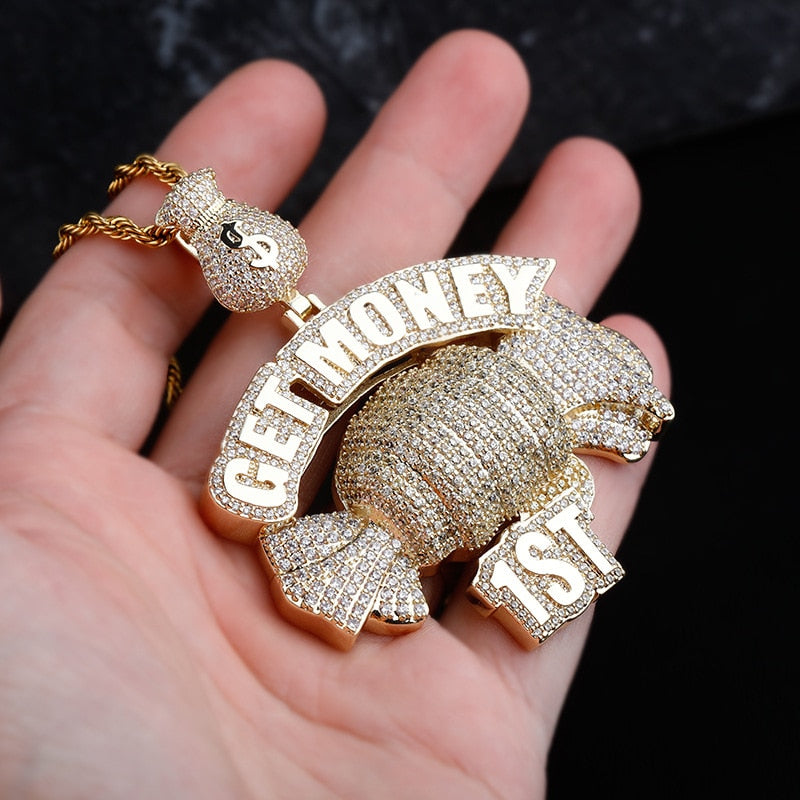 Get sale money first pendant