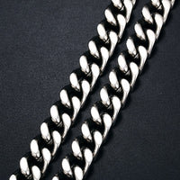 Thumbnail for 11mm Iced Clasp Miami Cuban Chain - Different Drips