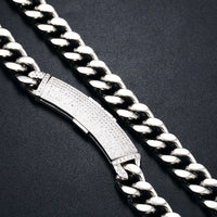 Thumbnail for 11mm Iced Clasp Miami Cuban Chain - Different Drips
