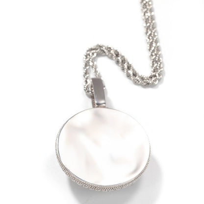 Solid Rotatable Custom Letter Pendant - Different Drips