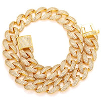 Thumbnail for 18mm Miami Crub Cuban Link Chain - Different Drips