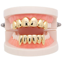 Thumbnail for Solid 18k Gold Plated Grillz - Different Drips