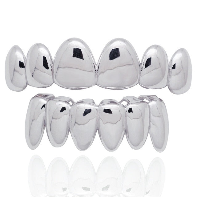 Solid 18k Gold Plated Grillz - Different Drips