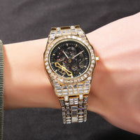 Thumbnail for All Over Baguette Mechanical Watch - Different Drips