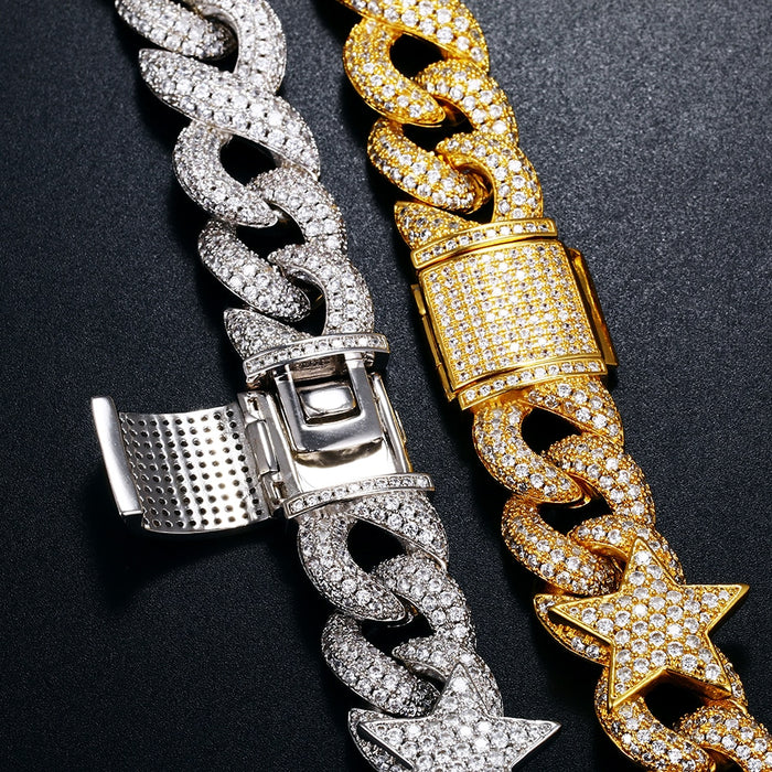 15mm Infinity Five Star Chain - Different Drips