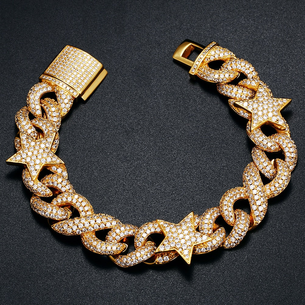 16mm Infinity Star Link Bracelet - Different Drips