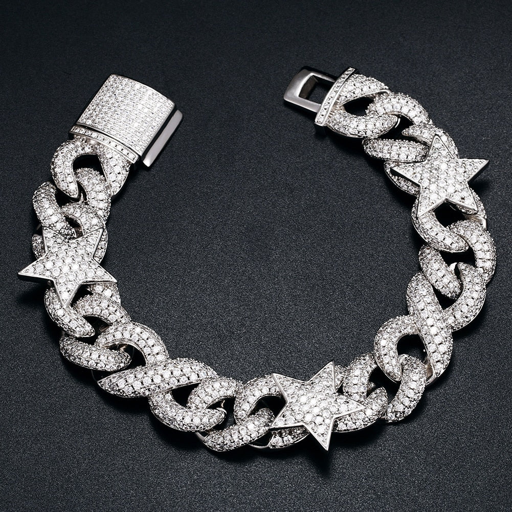16mm Infinity Star Link Bracelet - Different Drips