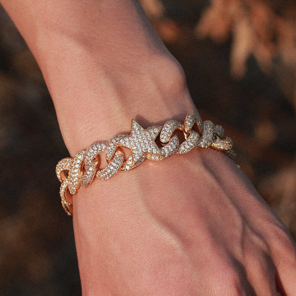 16mm Infinity Star Link Bracelet - Different Drips