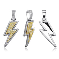 Thumbnail for Large Lightning Bolt Pendant - Different Drips