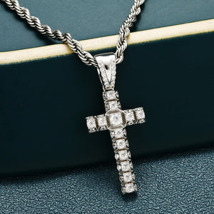 Small Pico Harvey Cross Pendant - Different Drips