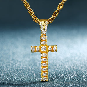 Small Pico Harvey Cross Pendant - Different Drips