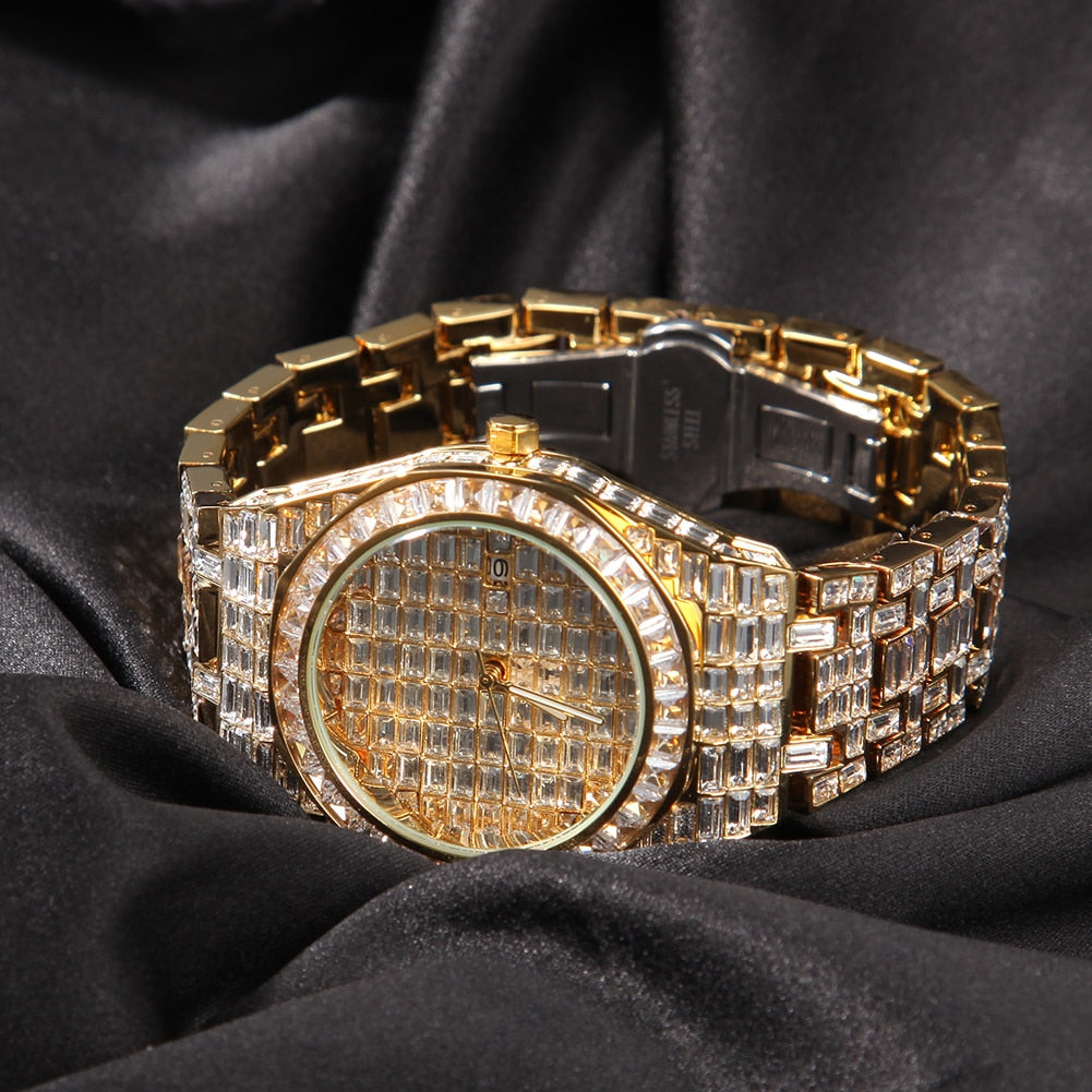 Fully Loaded Baguette Watch - Different Drips