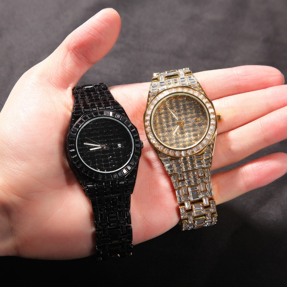 Fully Loaded Baguette Watch - Different Drips