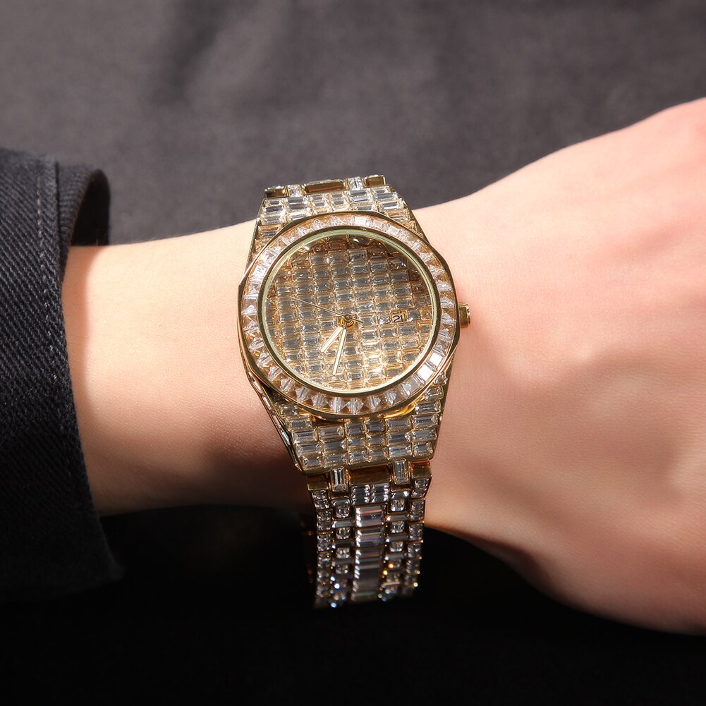 Fully Loaded Baguette Watch - Different Drips