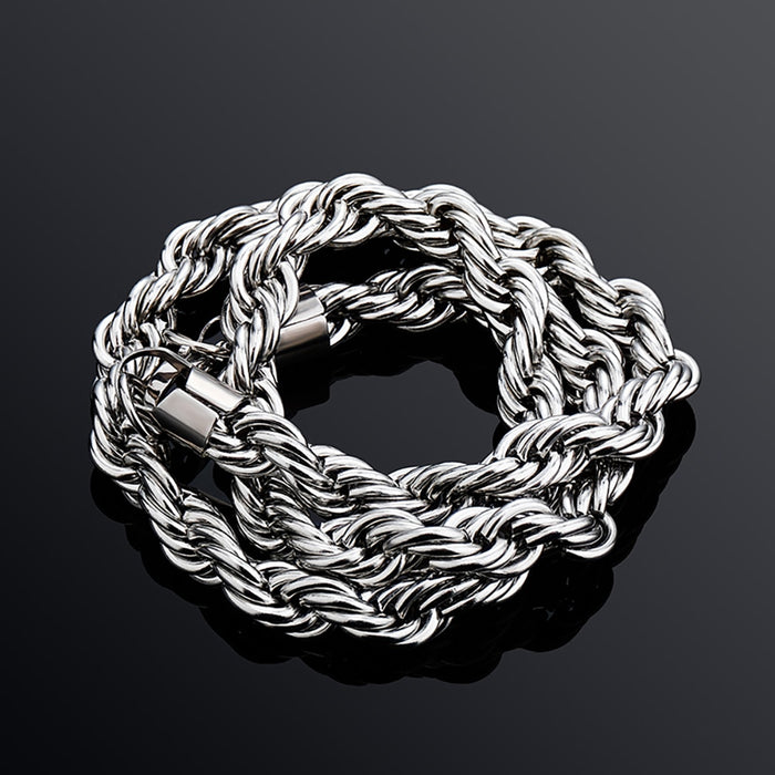 8mm Braided Rope Chain - Different Drips