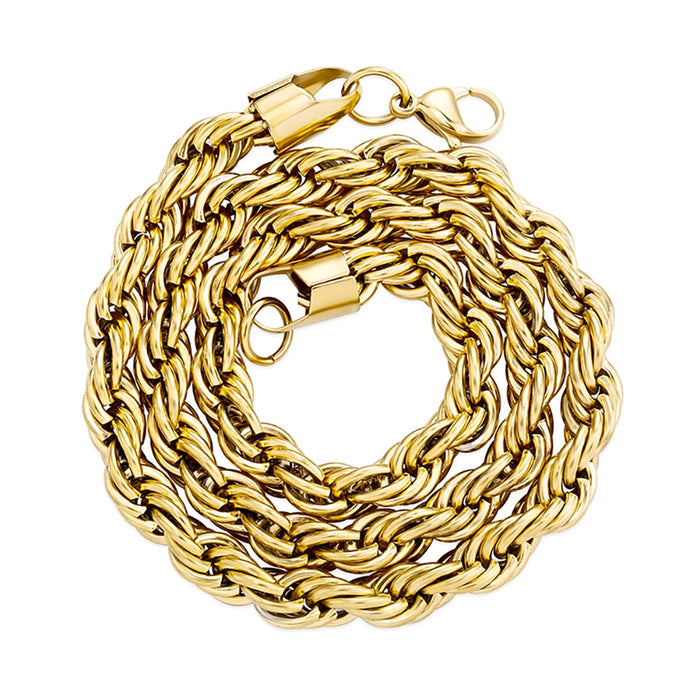 8mm Braided Rope Chain - Different Drips