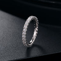 Thumbnail for 925 Sterling Silver Single Layer Band Ring - Different Drips