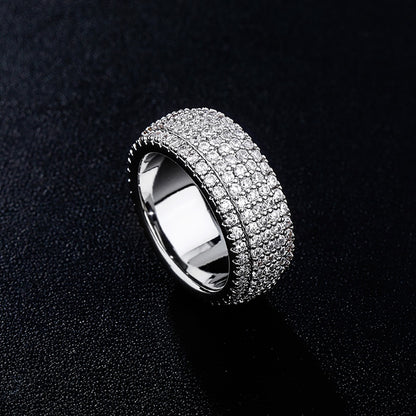 5 Layer Band Ring - Different Drips