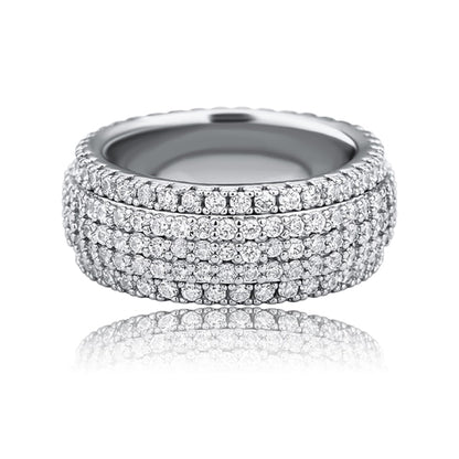 5 Layer Band Ring - Different Drips