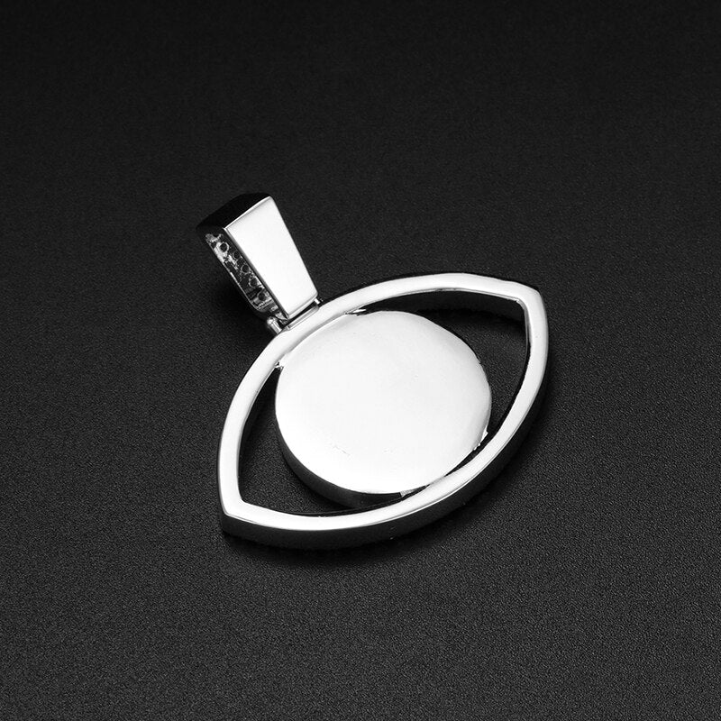 Custom Eye Photo Pendant - Different Drips